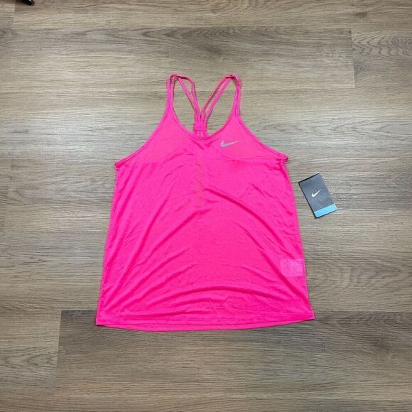 Nike Tank Top Womens Small Pink Gym Active Training Lightweight - Picture 1 of 8